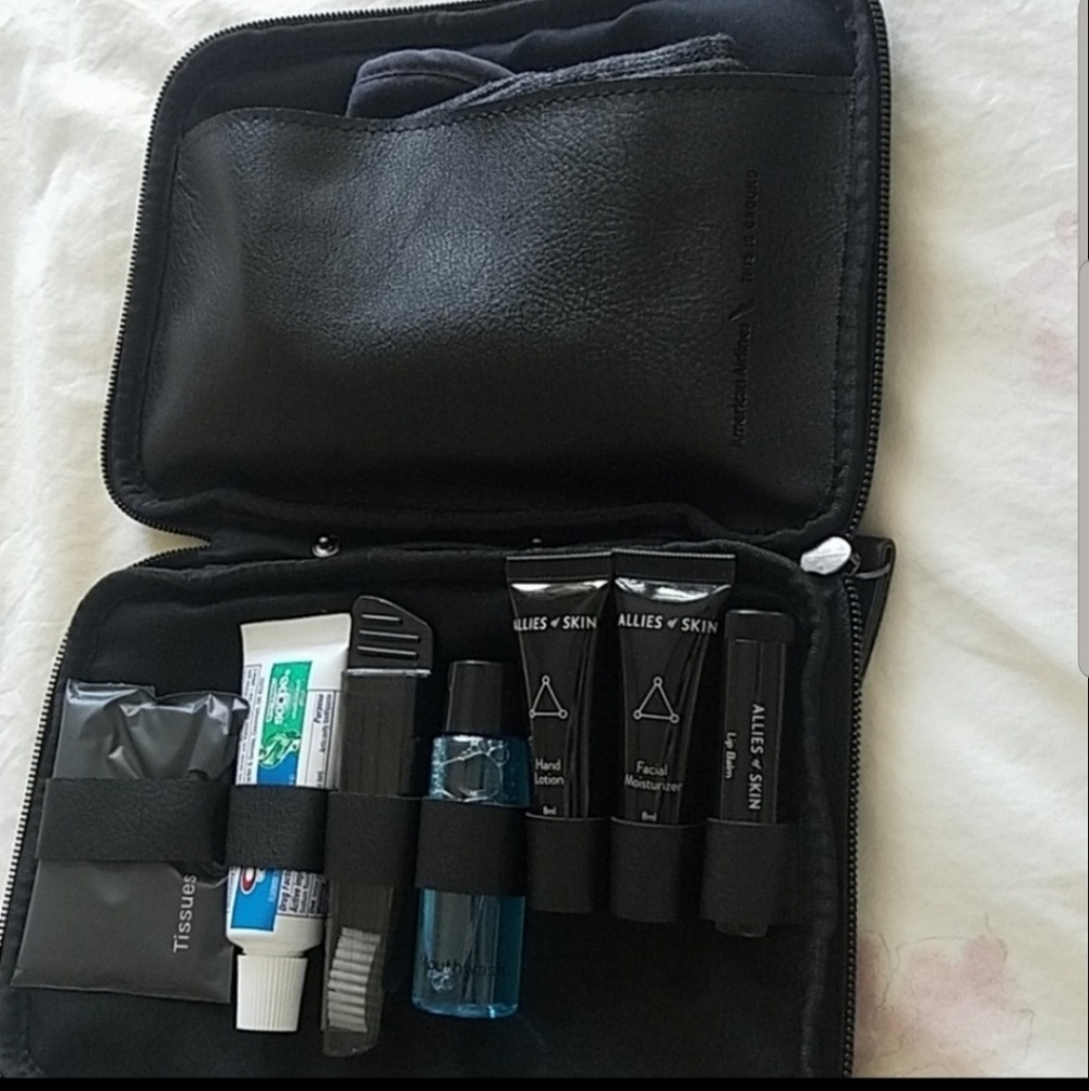 NWT 5⭐ Luxury Leather Travel kit, Diff colors! - Picture 3 of 8